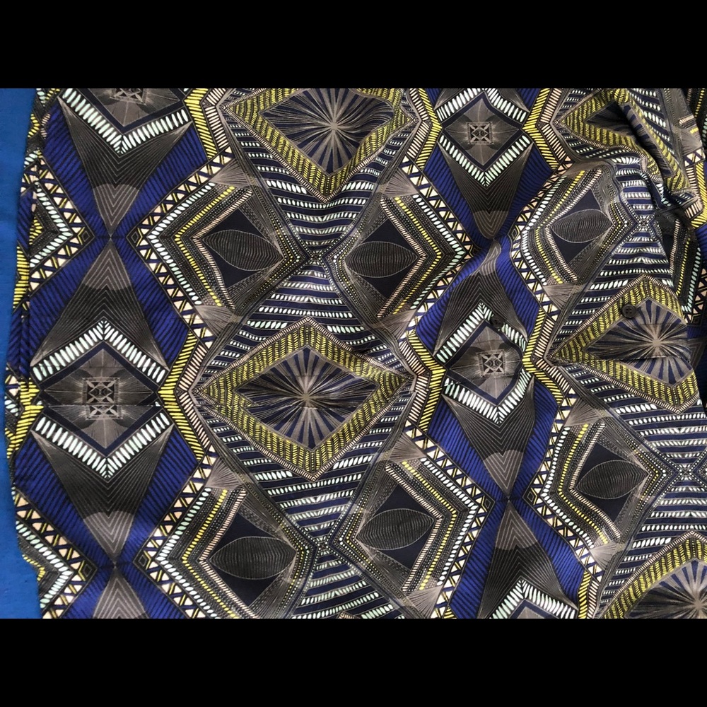 Aztec print shirt dress - Picture 2 of 2